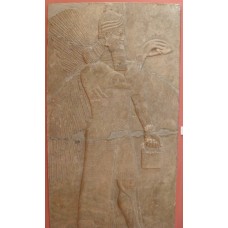 Standing genie, palace of king Assurnasirpal II